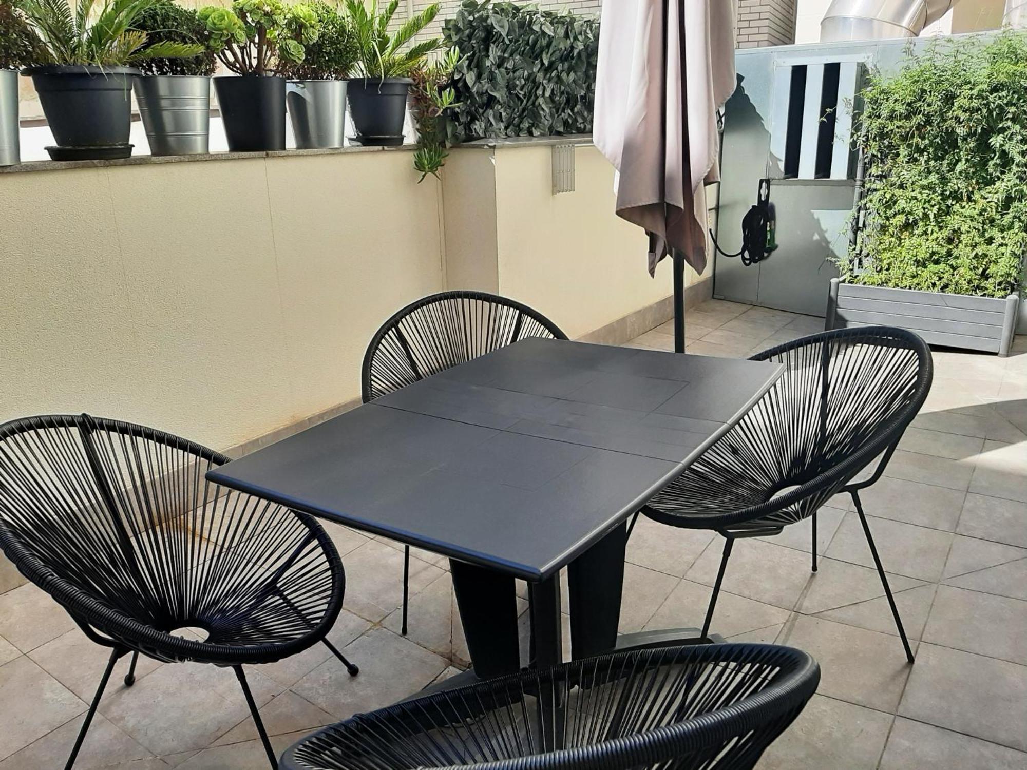 Ferienwohnung Dindurra Gijon Centro-Parking Gratuito Exterior foto
